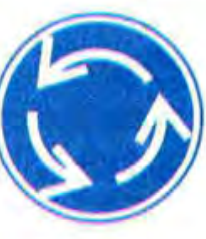 إتجاه دائري إجباري
Sens giratoire obligatoire